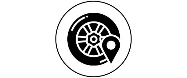 Mobile tyre fitting service icon — CarPal 24/7 UK